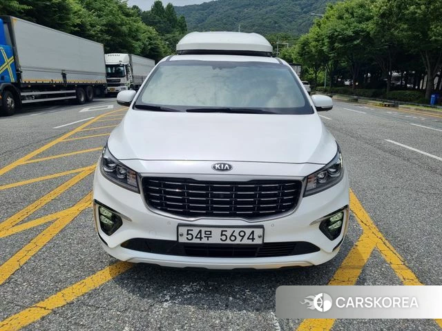 Kia The New Carnival 2019 Жемчужный цвет из Кореи