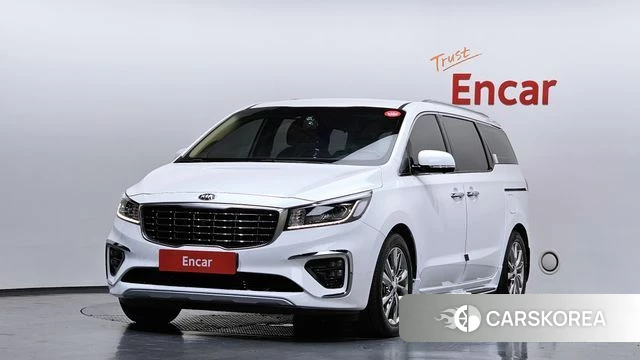 Kia The New Carnival 2018 Белый из Кореи