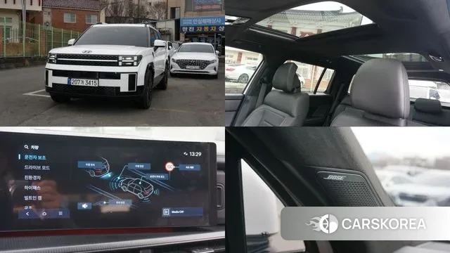 Hyundai Santa Fe (MX5) 2023 Белый из Кореи