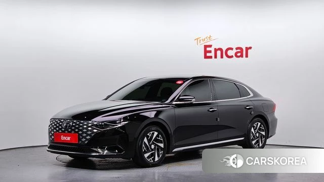 Hyundai The New Grandeur IG Hybrid 2021 Черный из Кореи