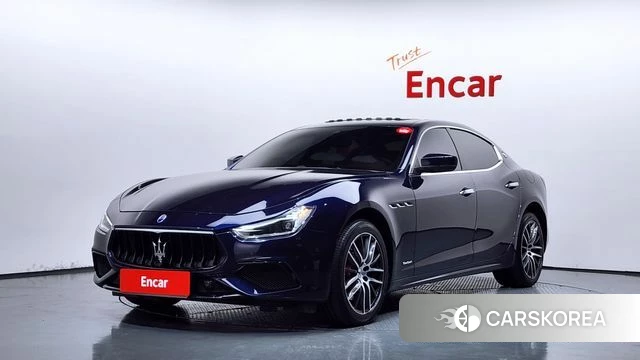 Maserati Ghibli 2018 Синий из Кореи
