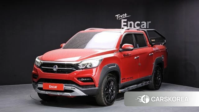 Ssangyong Rexton Sports 2020 Красный из Кореи