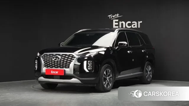 Hyundai Palisade 2021 Черный из Кореи