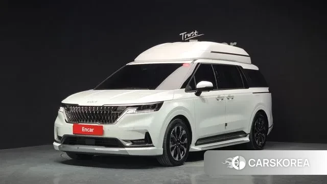 Kia Carnival 4th generation 2023 Белый из Кореи