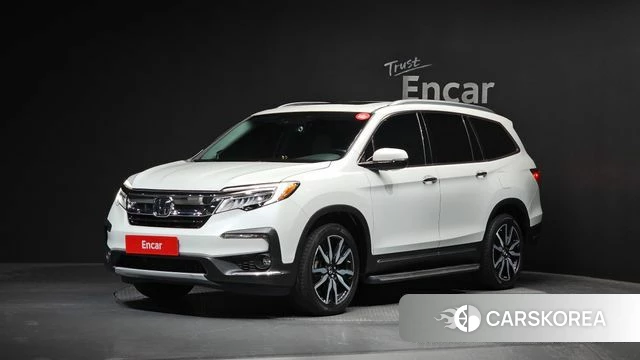 Honda Pilot 3rd generation 2021 Белый из Кореи