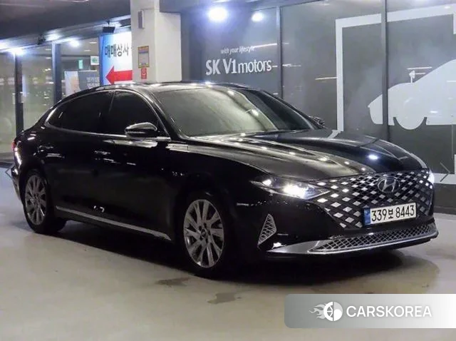 Hyundai The New Grandeur IG Hybrid 2020 Черный из Кореи