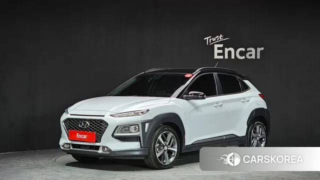 Hyundai Kona 2018 Белый из Кореи