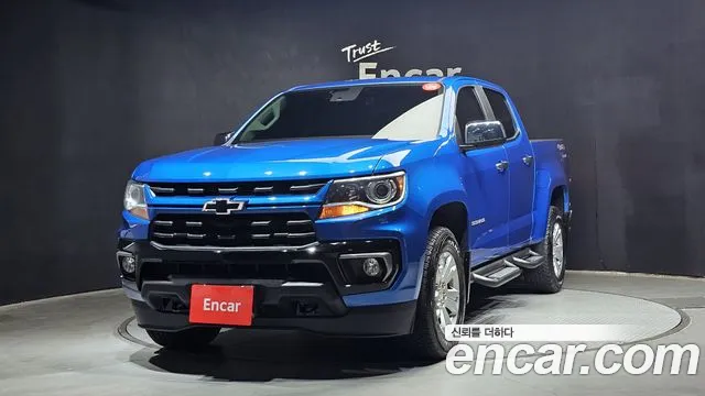 Chevrolet (GM Daewoo) Real New Colorado 2022 Синий из Кореи