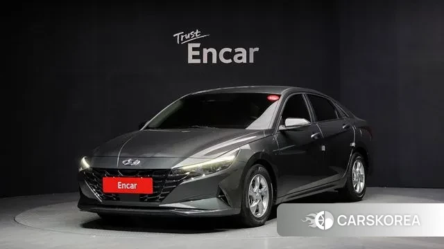 Hyundai Avante (CN7) 2021 Серый из Кореи