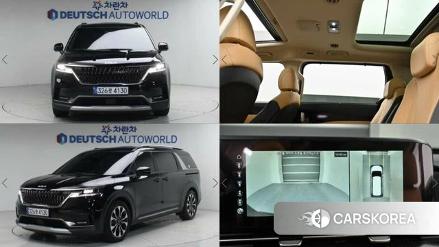Kia Carnival 4th generation 2022 Черный из Кореи