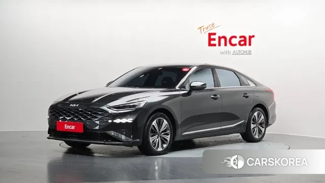 Kia K8 Hybrid 2022 Серый из Кореи