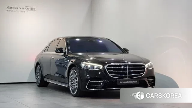 Mercedes-Benz S-Class W223 2024 Черный из Кореи
