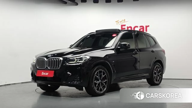 BMW X3 (G01) 2024 Черный из Кореи