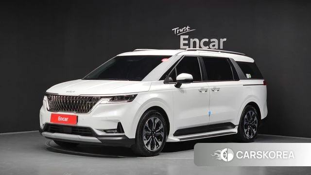 Kia Carnival 4th generation 2023 Белый из Кореи