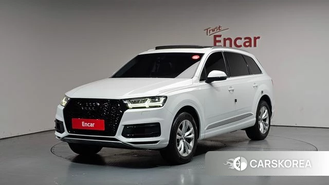 Audi Q7 (4M) 2019 Белый из Кореи