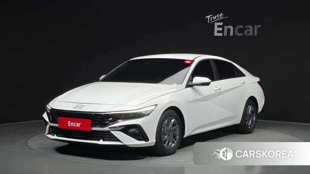 Hyundai The New Avante (CN7) 2023 Белый из Кореи