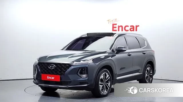 Hyundai Santa Fe TM 2018 Серый из Кореи