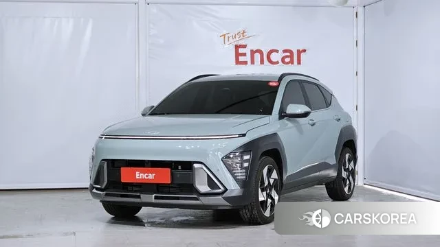 Hyundai Kona (SX2) 2024 Зеленый из Кореи