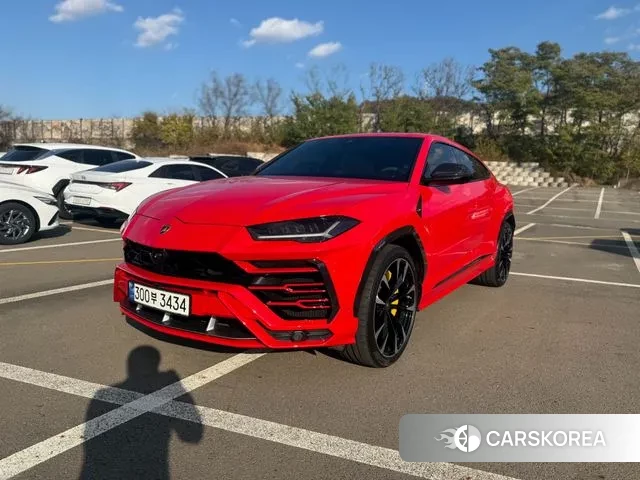 Lamborghini Urus 2020 Красный из Кореи