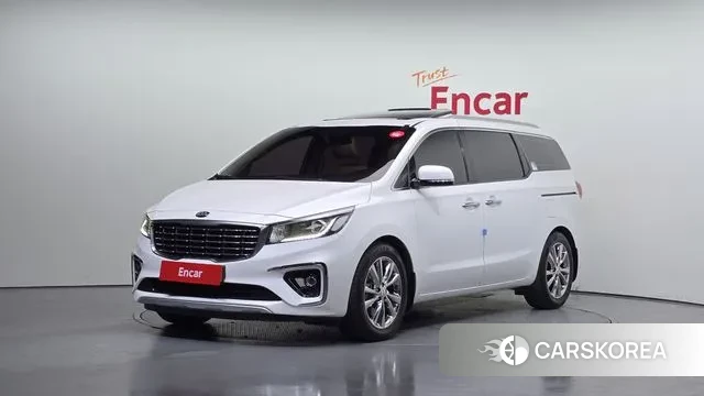 Kia The New Carnival 2018 Белый из Кореи