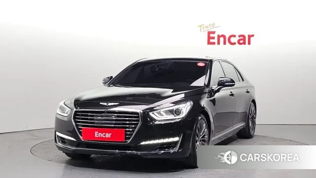 Genesis EQ900 2018 Черный из Кореи