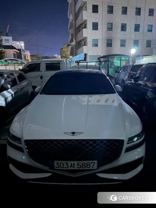 Genesis G80 (RG3) 2023 Белый из Кореи