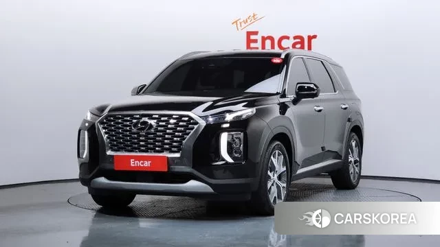 Hyundai Palisade 2022 Черный из Кореи
