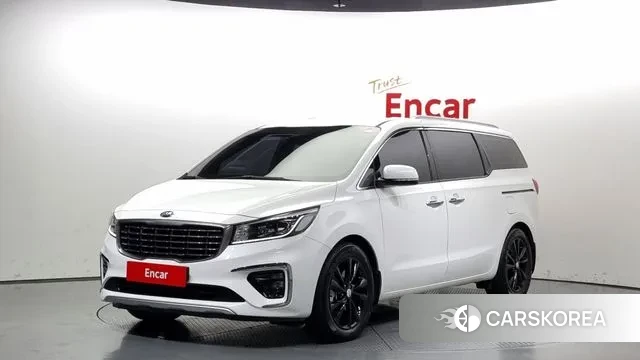 Kia The New Carnival 2019 Белый из Кореи
