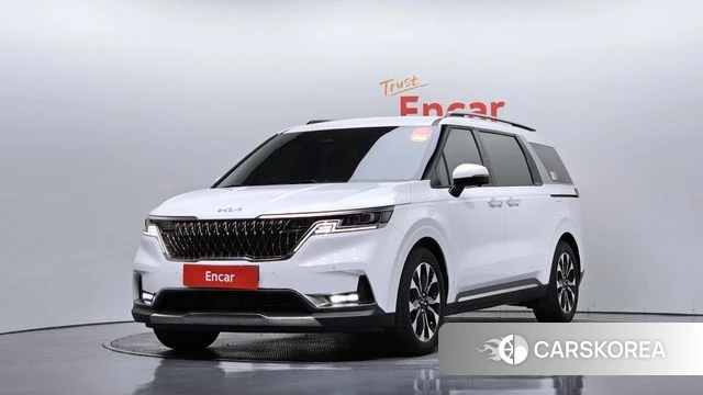 Kia Carnival 4th generation 2023 Белый из Кореи