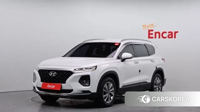 Hyundai Santa Fe TM 2019 Белый из Кореи