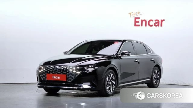 Hyundai The New Grandeur IG Hybrid 2022 Черный из Кореи