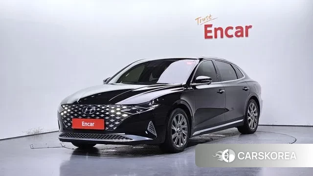 Hyundai The New Grandeur IG Hybrid 2020 Черный из Кореи