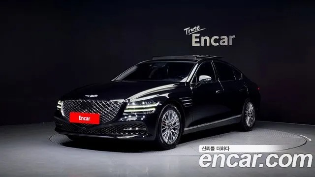 Genesis G80 (RG3) 2020 Черный из Кореи