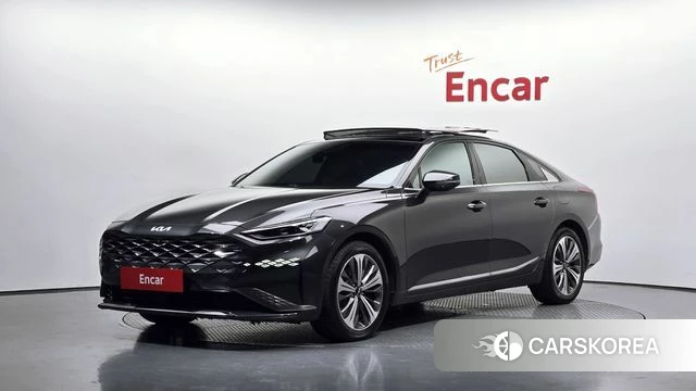 Kia K8 2021 Серый из Кореи