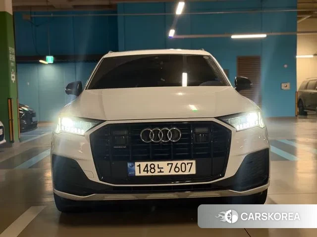 Audi Q7 (4M) 2023 Белый из Кореи