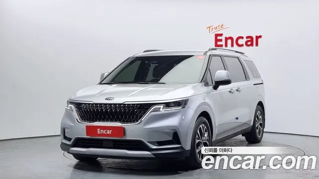 Kia Carnival 4th generation 2021 Серебристо-серый из Кореи