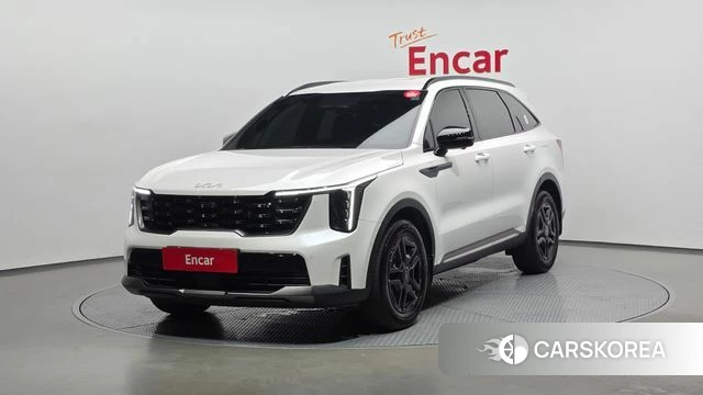 Kia The New Sorento 4th Generation 2023 Белый из Кореи