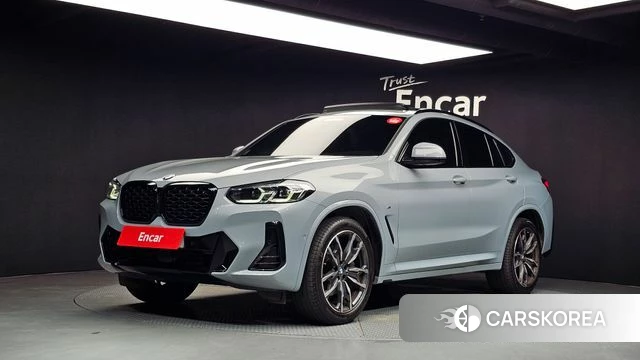 BMW X4 (G02) 2024 Серый из Кореи