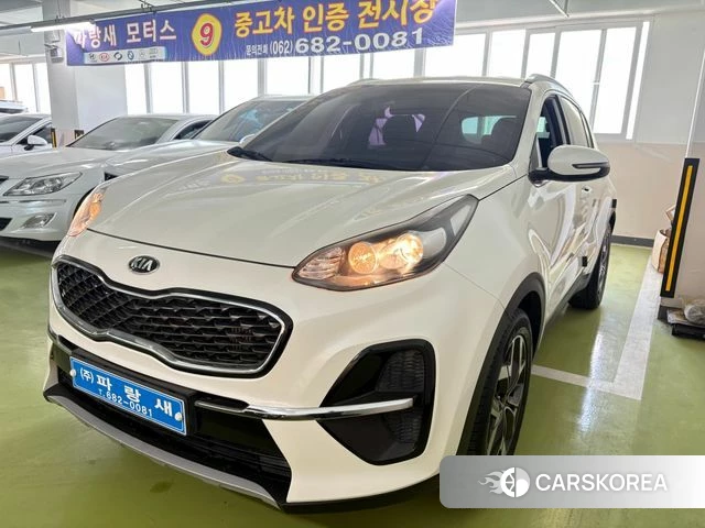 Kia Sportage The Bold 2020 Белый из Кореи