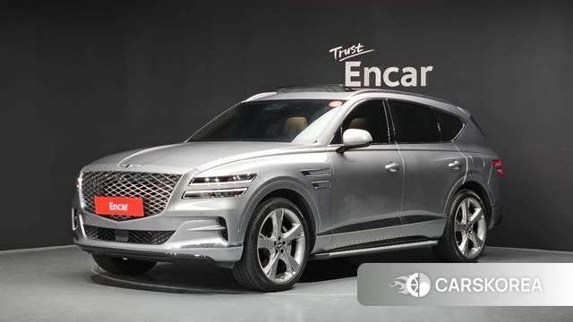 Genesis GV80 2022 Серебристо-серый из Кореи