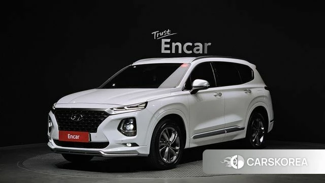 Hyundai Santa Fe TM 2019 Белый из Кореи
