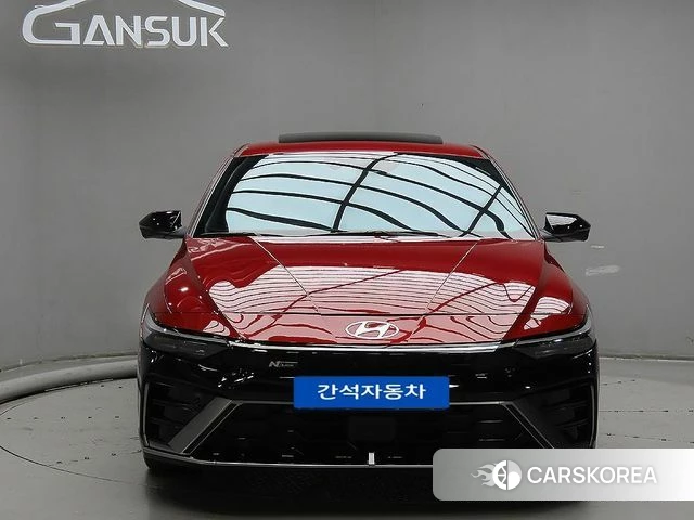 Hyundai The New Avante Hybrid (CN7) 2025 Красный из Кореи