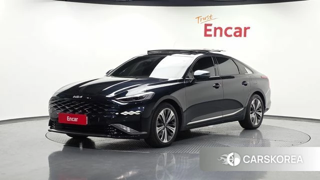 Kia K8 Hybrid 2022 Синий из Кореи