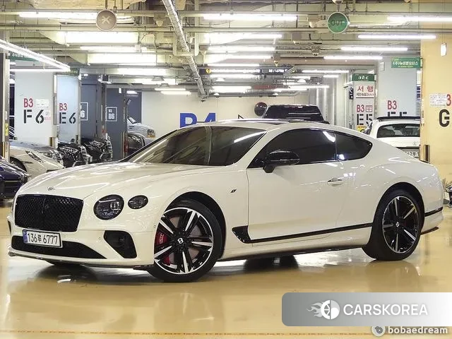 Bentley Continental GT 3rd Generation 2023 Белый из Кореи