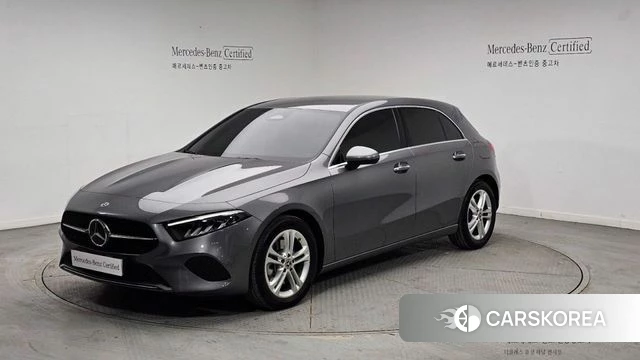 Mercedes-Benz A-Class W177 2025 Серебристо-серый из Кореи
