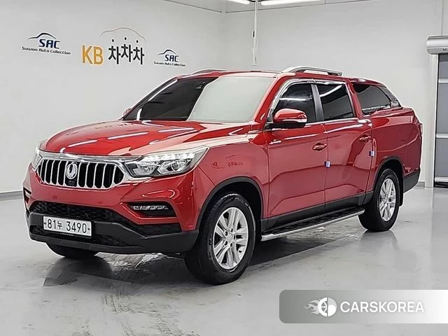 Ssangyong Rexton Sports Cannes 2020 Красный из Кореи
