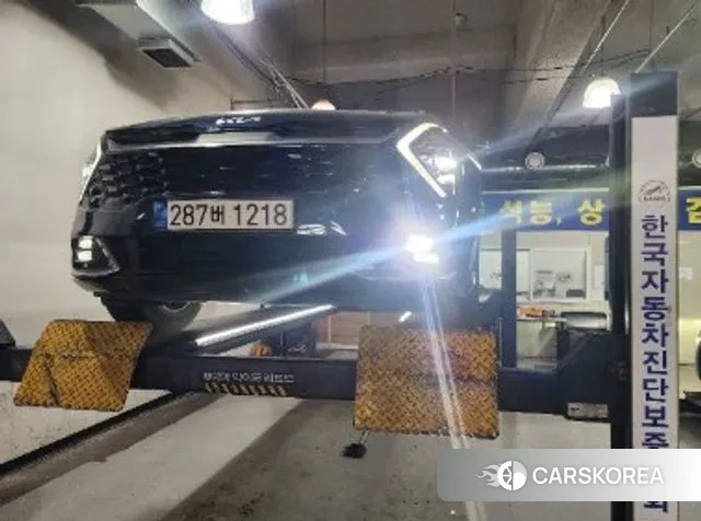 Kia Sportage 5th Generation Hybrid 2023 Синий из Кореи