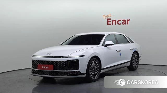 Hyundai Grandeur Hybrid (GN7) 2023 Белый из Кореи
