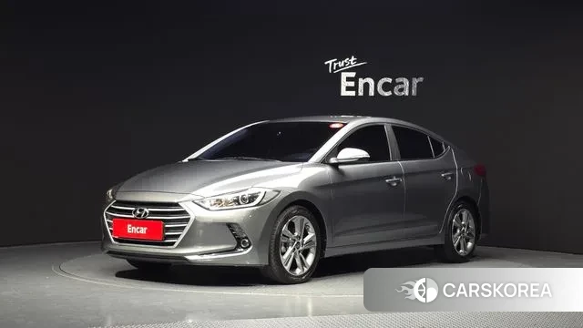 Hyundai Avante AD 2018 Серебристо-серый из Кореи