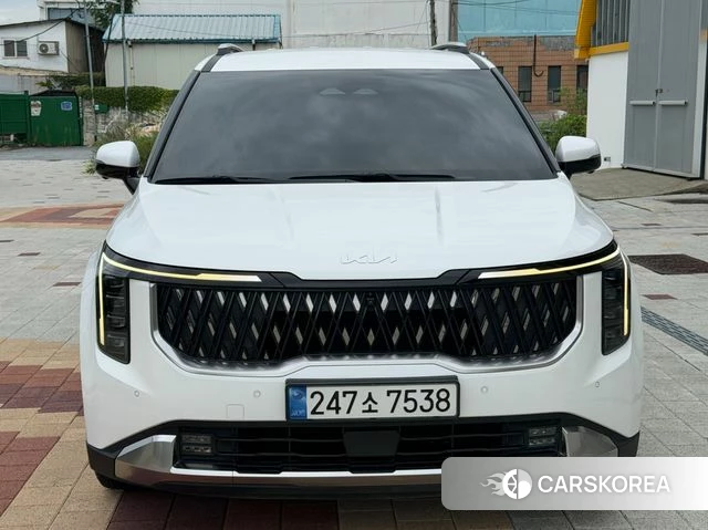 Kia The New Carnival 4th Generation 2025 Белый из Кореи